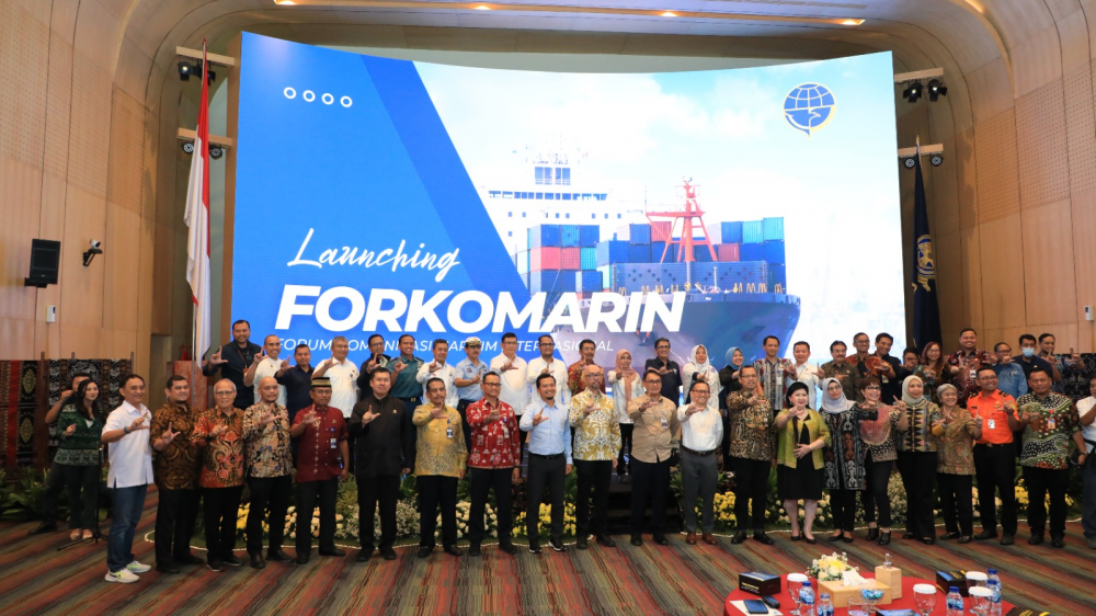DUKUNG PERAN INDONESIA DI KANCAH MARITIM GLOBAL, DITJEN HUBLA LUNCURKAN FORKOMARIN