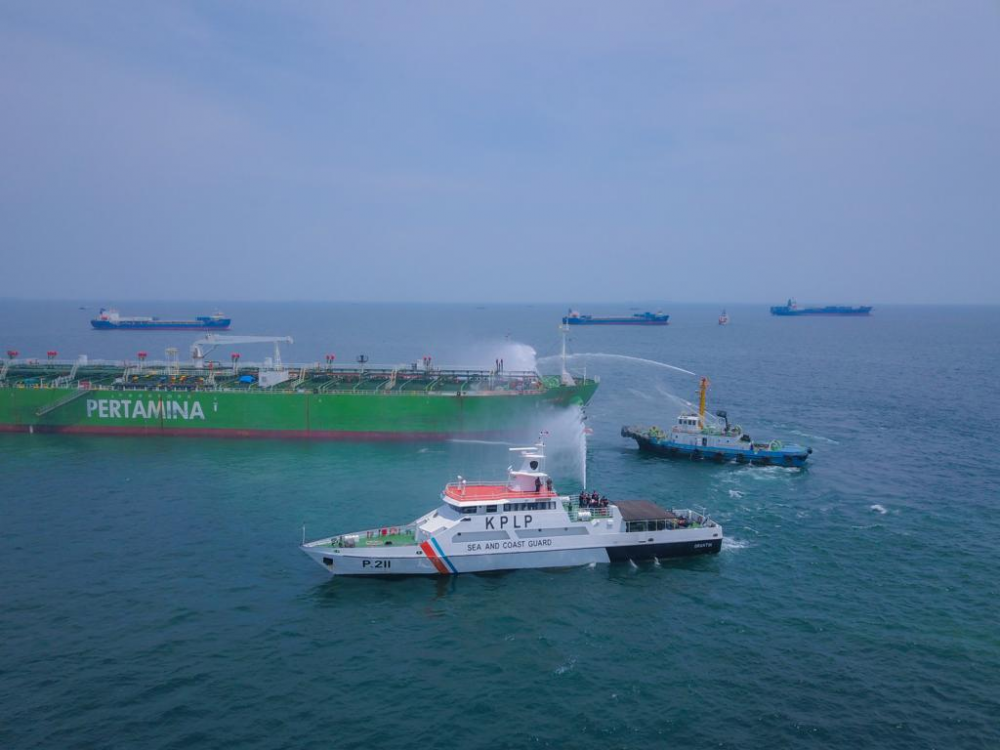 KEMENHUB GELAR LATIHAN NATIONAL MARPOLEX 2023 DI PERAIRAN PELABUHAN TANJUNG PRIOK