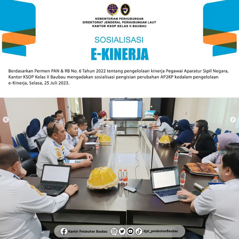 Sosialisasi E-Kinerja