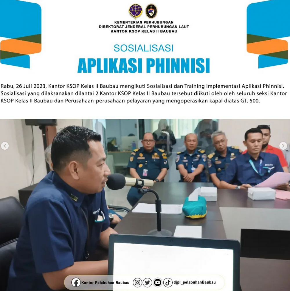 Sosialisasi Aplikasi Phinnisi