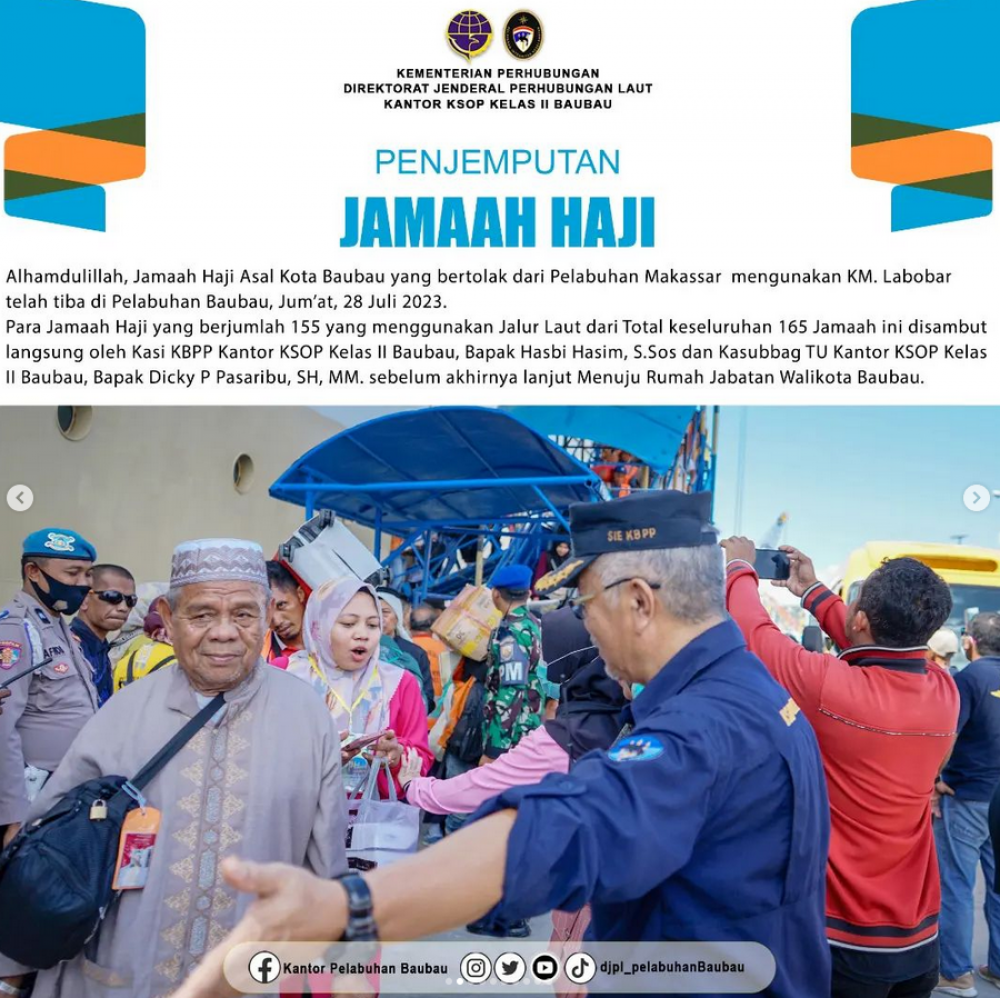 Penjemputan Jamaah Haji