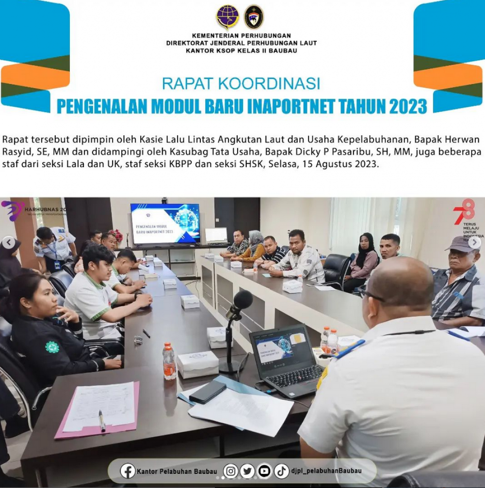 Rencana Induk Pelabuhan Tahun 2023
