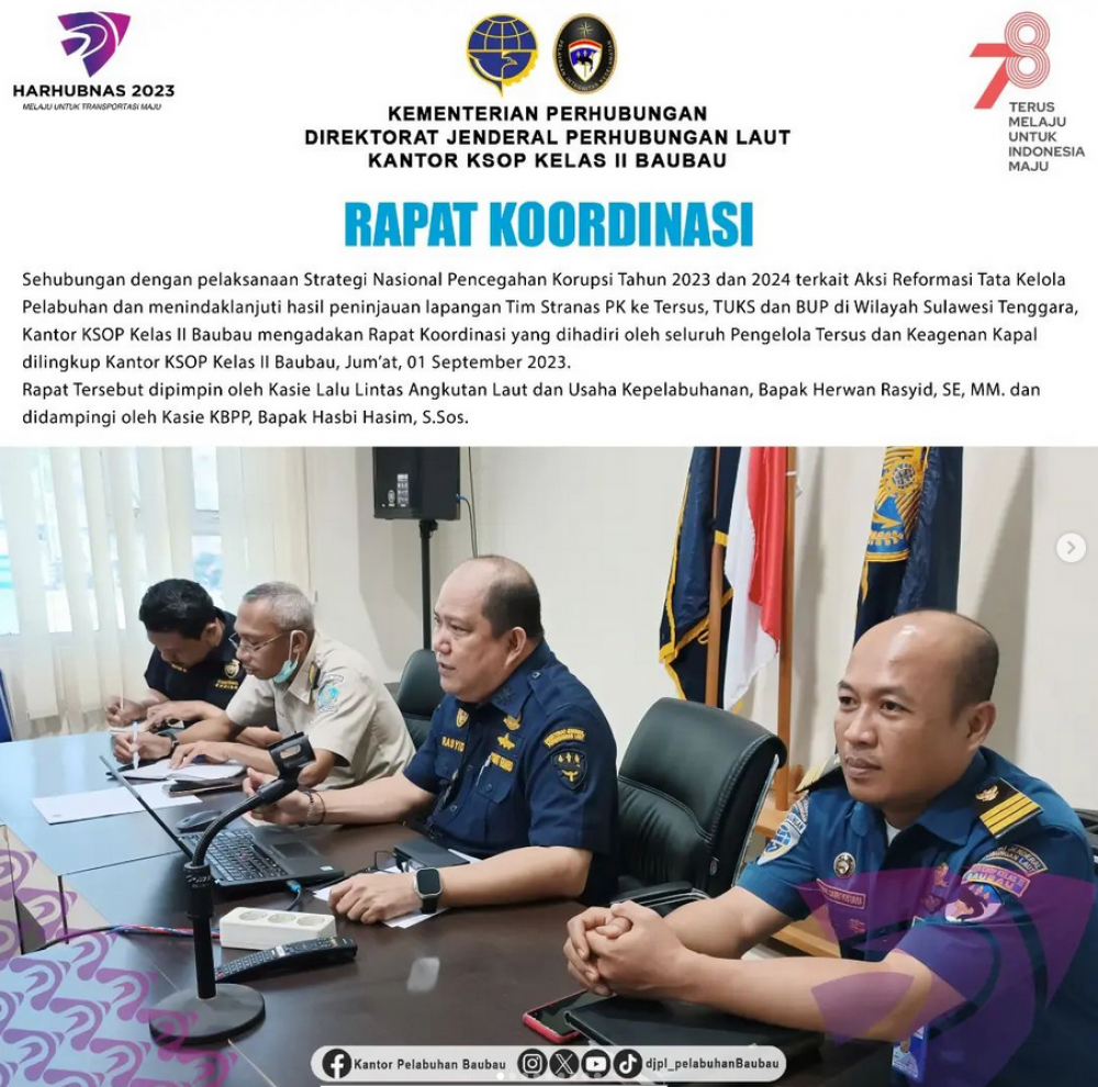 Rapat Koordinasi Pelaksanaan Stranas PK