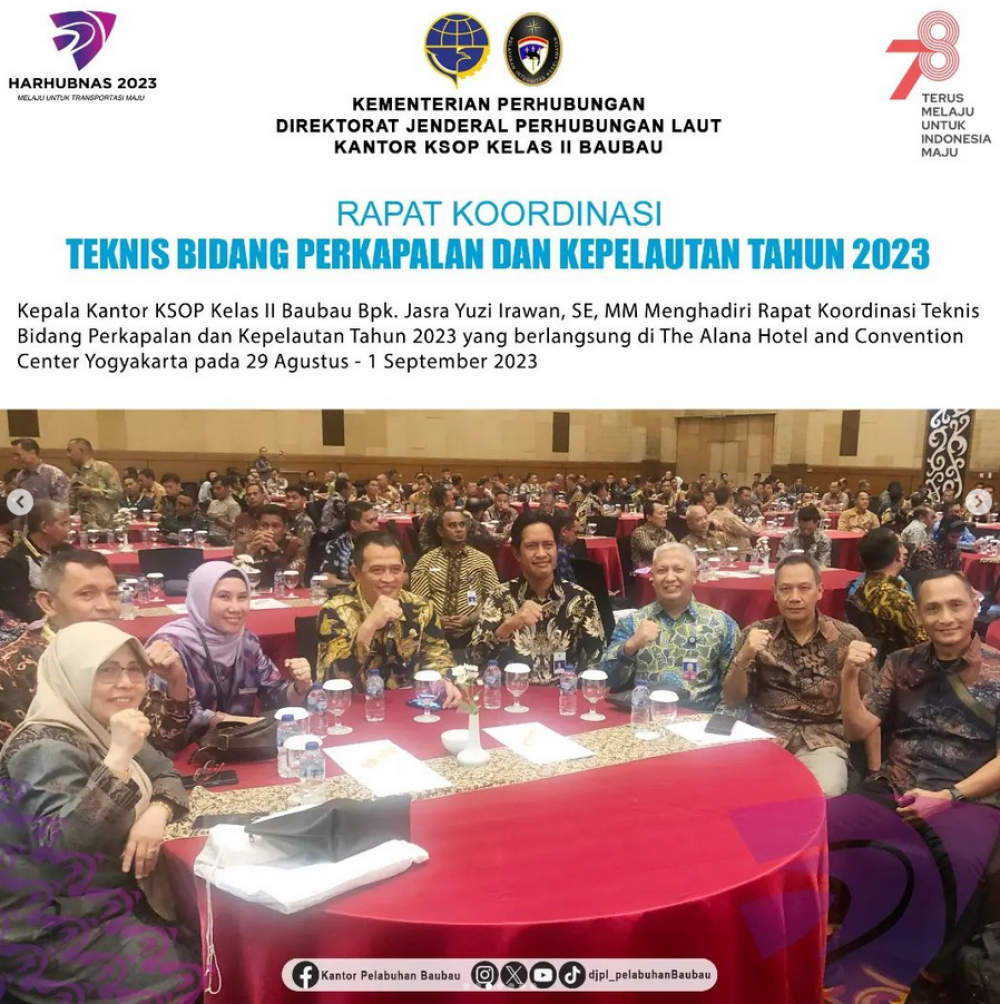Rakornis Bidang Perkapalan dan Kepelautan