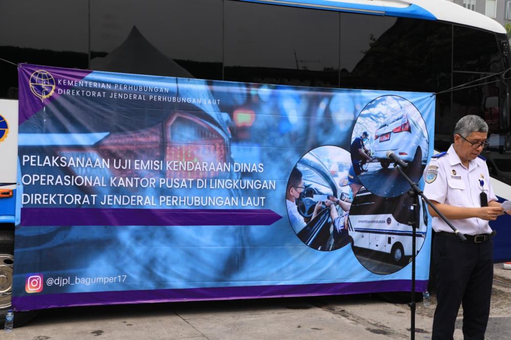 BANTU KURANGI POLUSI, DITJEN HUBLA LAKUKAN UJI EMISI PADA KENDARAAN OPERASIONAL