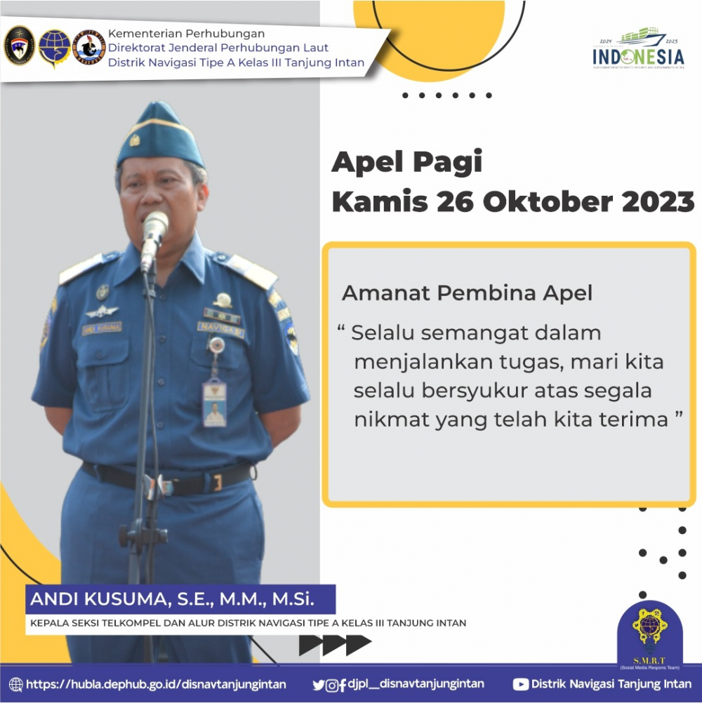 Apel Pagi Distrik Tanjung Intan