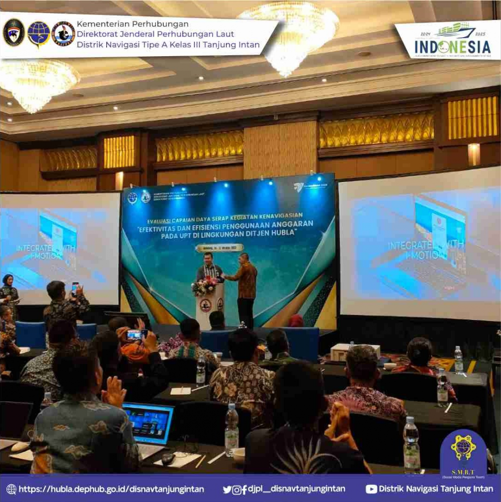 Evaluasi Capaian Daya Serap Kegiatan Kenavigasian “Efektivitas dan Efisiensi Pengguna Anggaran Pada UPT di Lingkungan Ditjen Hubla”