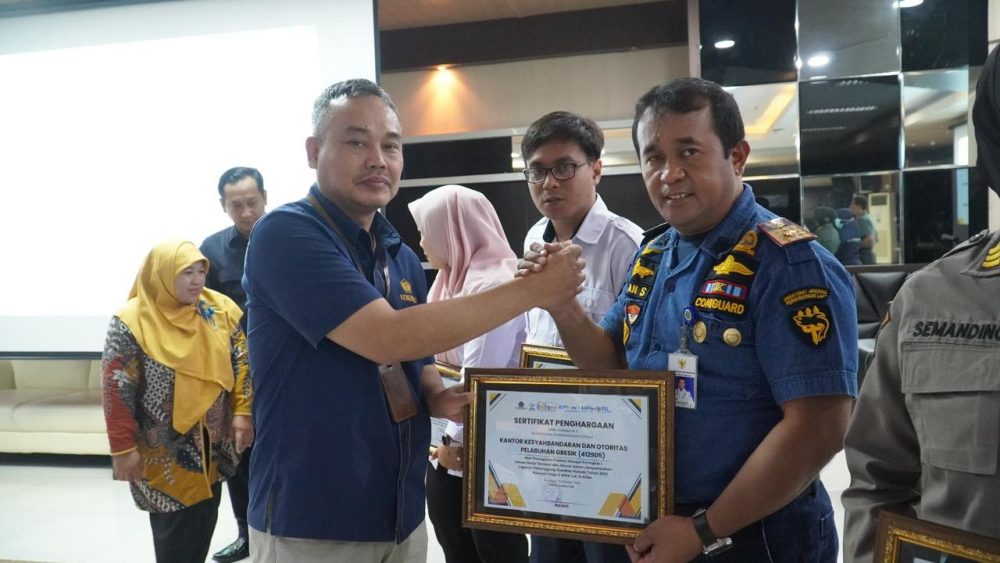 KSOP KELAS II GRESIK RAIH PERINGKAT SATU PENGHARGAAN BIDANG KEUANGAN