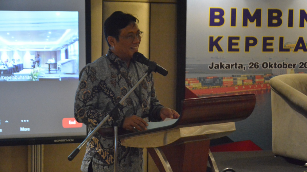SAMAKAN PERSEPSI TAHAPAN PEMBANGUNAN PELABUHAN, KEMENHUB SELENGGARAKAN BIMTEK KEPELABUHANAN