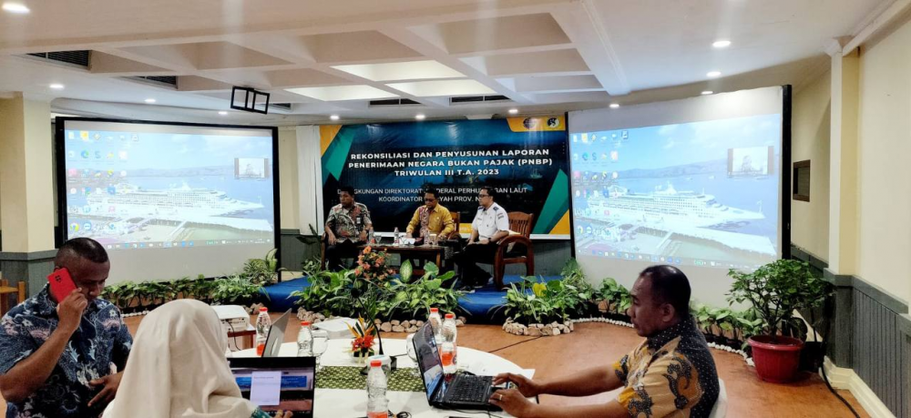 Rekonsiliasi dan Penyusunan Laporan PNBP Tahap Triwulan III Tahun 2023  tingkat Wilayah NTB