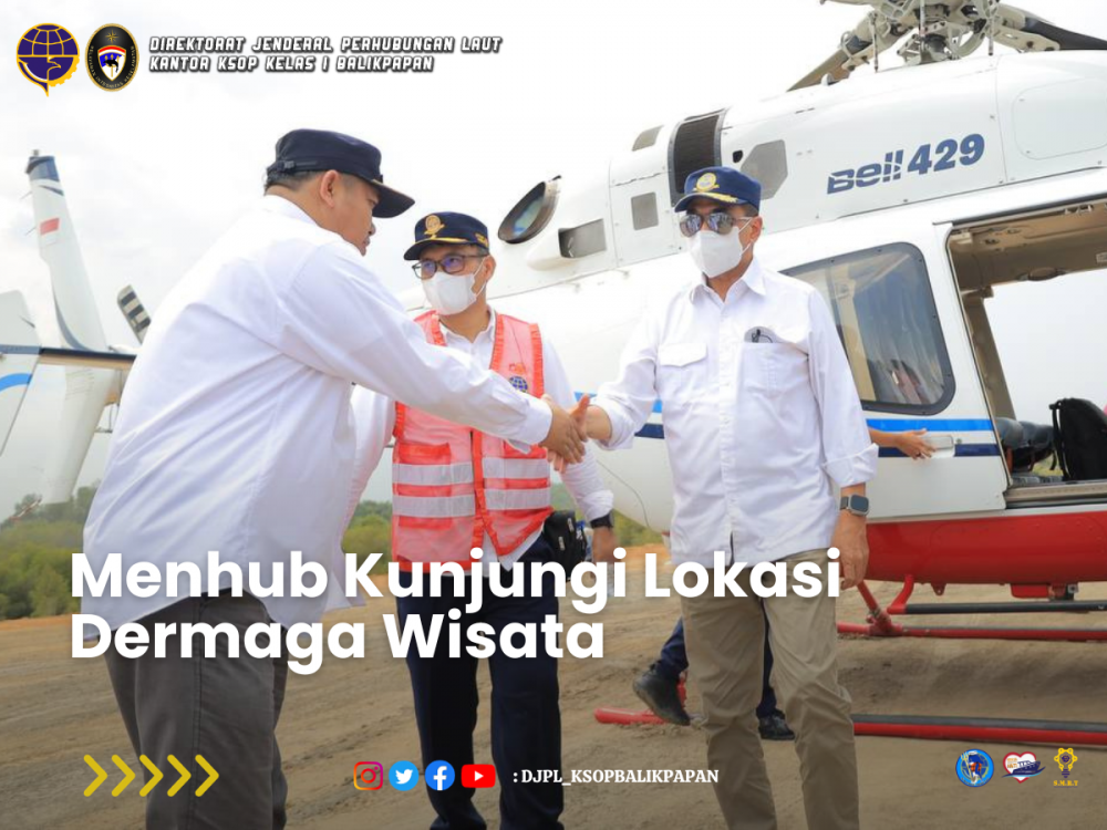 Menhub Kunjungi Lokasi Dermaga Wisata