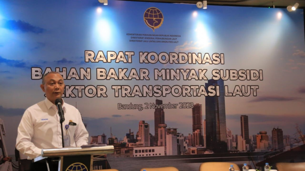 BAHAS KETERBATASAN KUOTA BBM SUBSIDI PADA SEKTOR TRANSPORTASI LAUT, DITJEN HUBLA SELENGGARAKAN RAKOR BBM SUBSIDI TRANSPORTASI LAUT