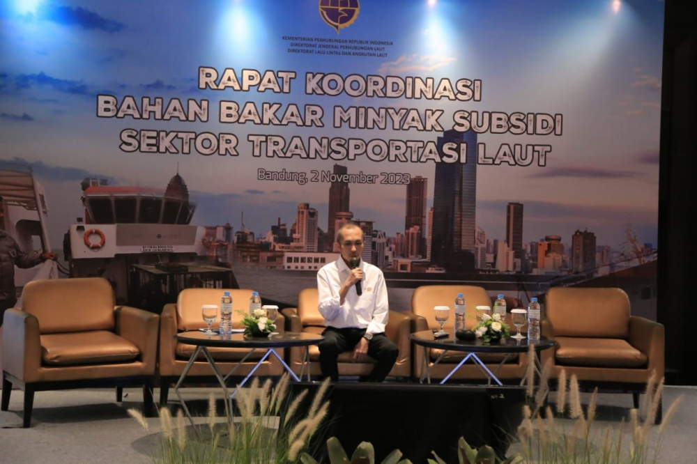BAHAS KETERBATASAN KUOTA BBM SUBSIDI PADA SEKTOR TRANSPORTASI LAUT, DITJEN HUBLA SELENGGARAKAN RAKOR BBM SUBSIDI TRANSPORTASI LAUT
