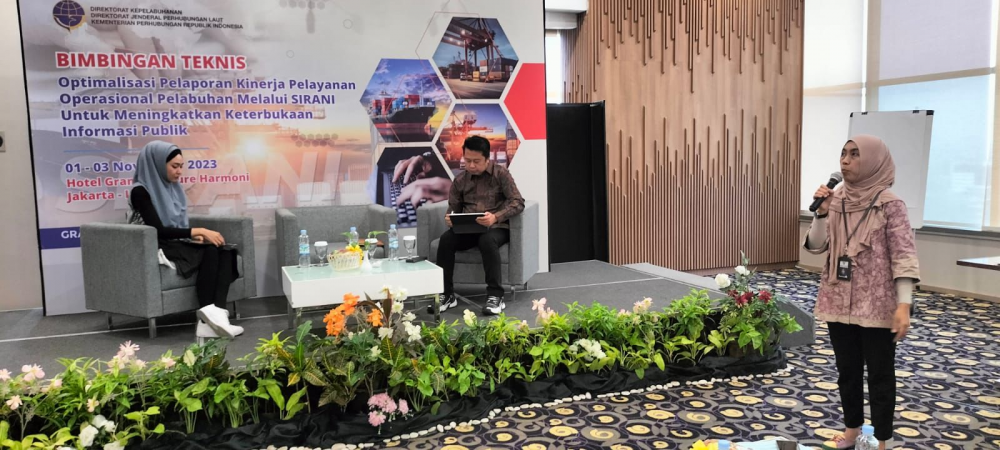 DITJEN HUBLA OPTIMALKAN PELAPORAN KINERJA PELAYANAN OPERASIONAL PELABUHAN MELALUI APLIKASI SIRANI