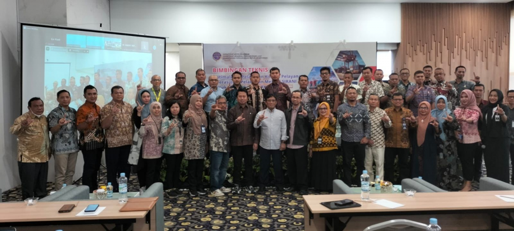 DITJEN HUBLA OPTIMALKAN PELAPORAN KINERJA PELAYANAN OPERASIONAL PELABUHAN MELALUI APLIKASI SIRANI