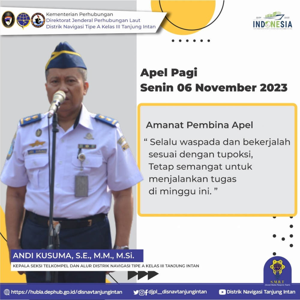 Apel Pagi Distrik Tanjung Intan