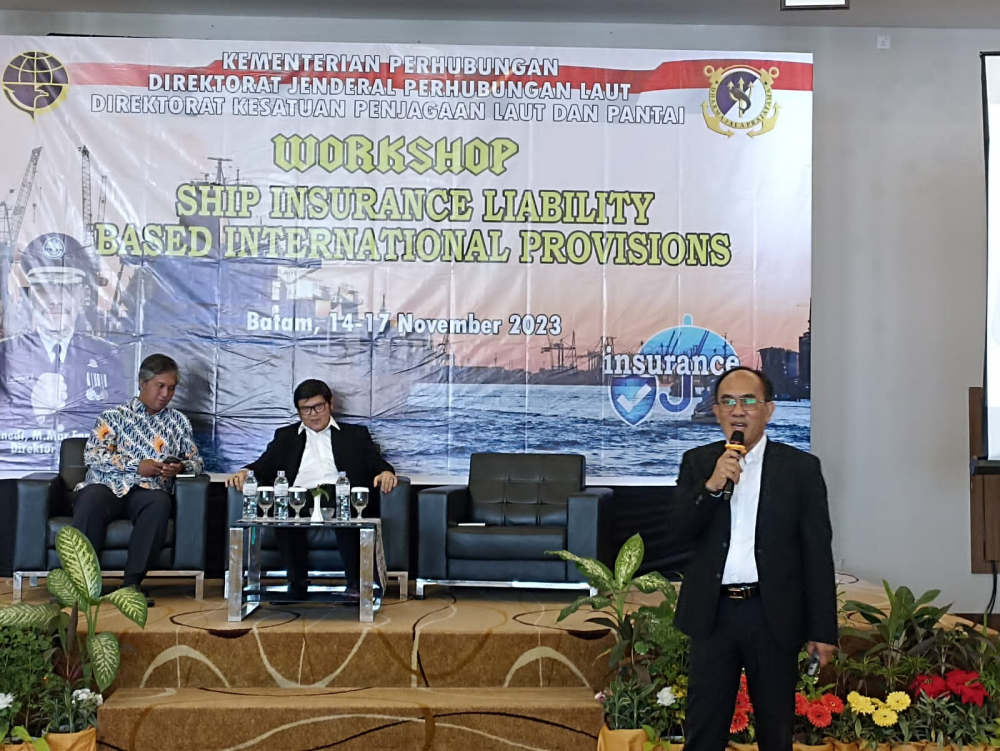 Atasi Permasalahan Kerangka Kapal, Ditjen Hubla Tingkatkan Kesadaran tentang Wreck Removal Insurance & Protection and Indemnitiy