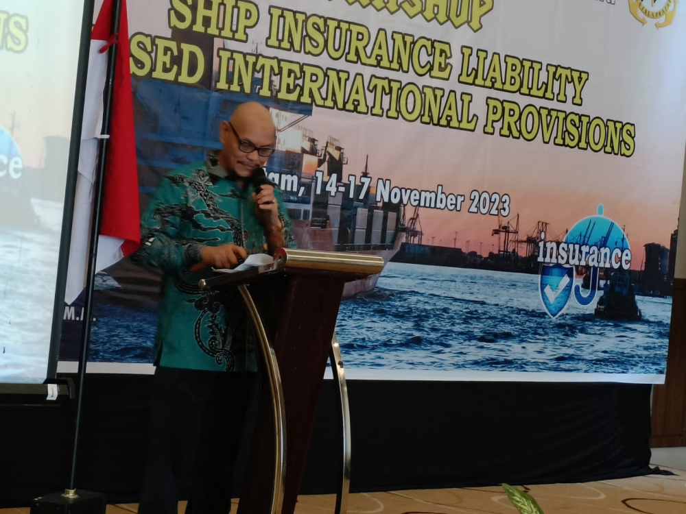 Atasi Permasalahan Kerangka Kapal, Ditjen Hubla Tingkatkan Kesadaran tentang Wreck Removal Insurance & Protection and Indemnitiy