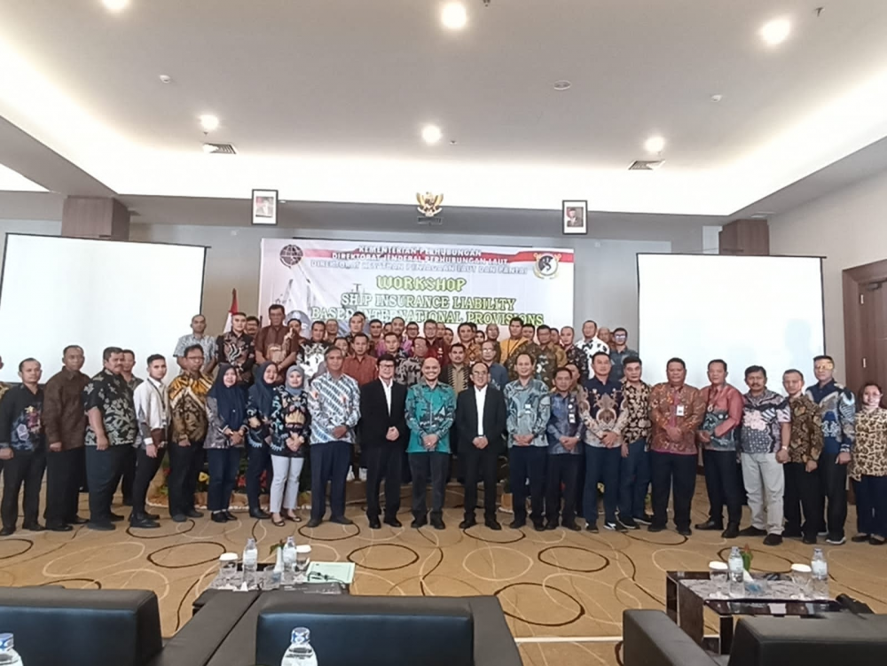 Atasi Permasalahan Kerangka Kapal, Ditjen Hubla Tingkatkan Kesadaran tentang Wreck Removal Insurance & Protection and Indemnitiy