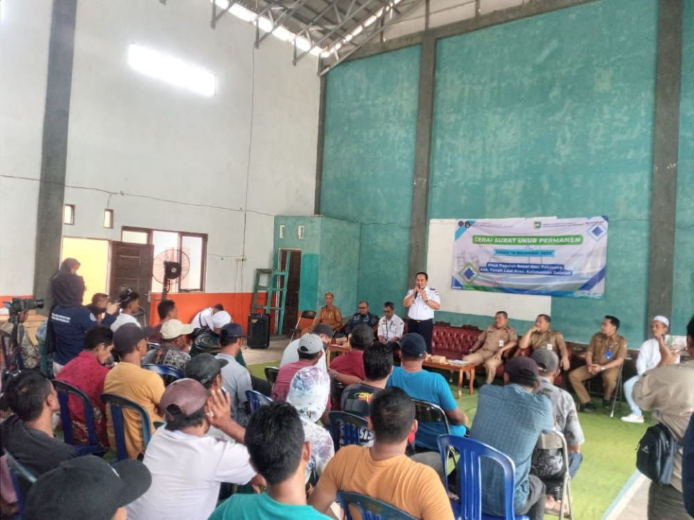 PERMUDAH URUS DOKUMEN KAPAL NELAYAN, KEMENHUB GELAR GERAI SURAT UKUR KAPAL DI TANAH LAUT