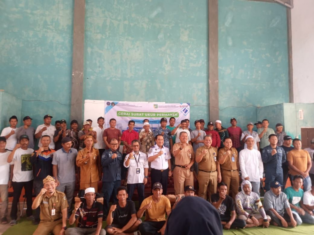PERMUDAH URUS DOKUMEN KAPAL NELAYAN, KEMENHUB GELAR GERAI SURAT UKUR KAPAL DI TANAH LAUT