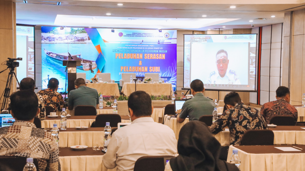 BUKA POTENSI PERDAGANGAN DAN TRANSAKSI LINTAS NEGARA ANTAR KABUPATEN NATUNA DAN NEGARA BAGIAN SERAWAK, KEMENHUB AKAN SEGERA TETAPKAN ALUR PELAYARAN PELABUHAN SUBI DAN PELABUHAN SERASAN