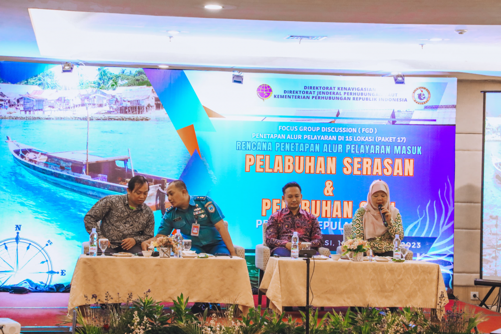BUKA POTENSI PERDAGANGAN DAN TRANSAKSI LINTAS NEGARA ANTAR KABUPATEN NATUNA DAN NEGARA BAGIAN SERAWAK, KEMENHUB AKAN SEGERA TETAPKAN ALUR PELAYARAN PELABUHAN SUBI DAN PELABUHAN SERASAN