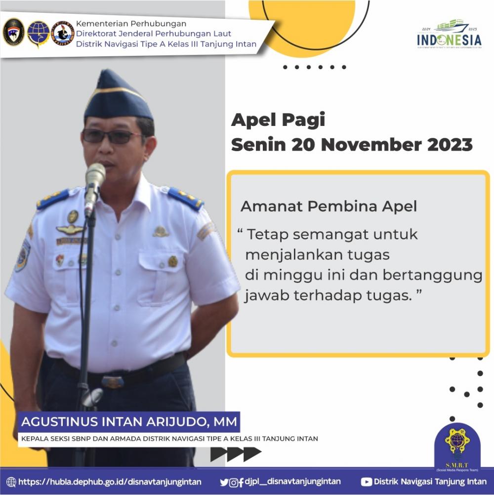 Apel Pagi Distrik Tanjung Intan
