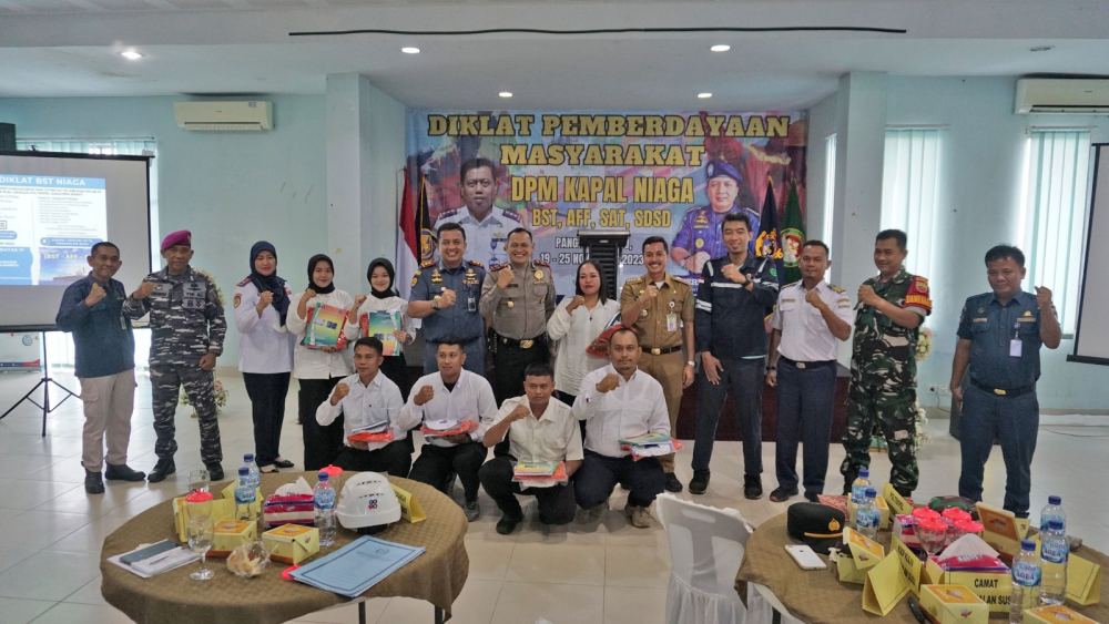 Diklat Pemberdayaan Masyarakat (DPM) Keterampilan Pelaut Kapal Niaga (BST,AFF,SAT,SDSD)