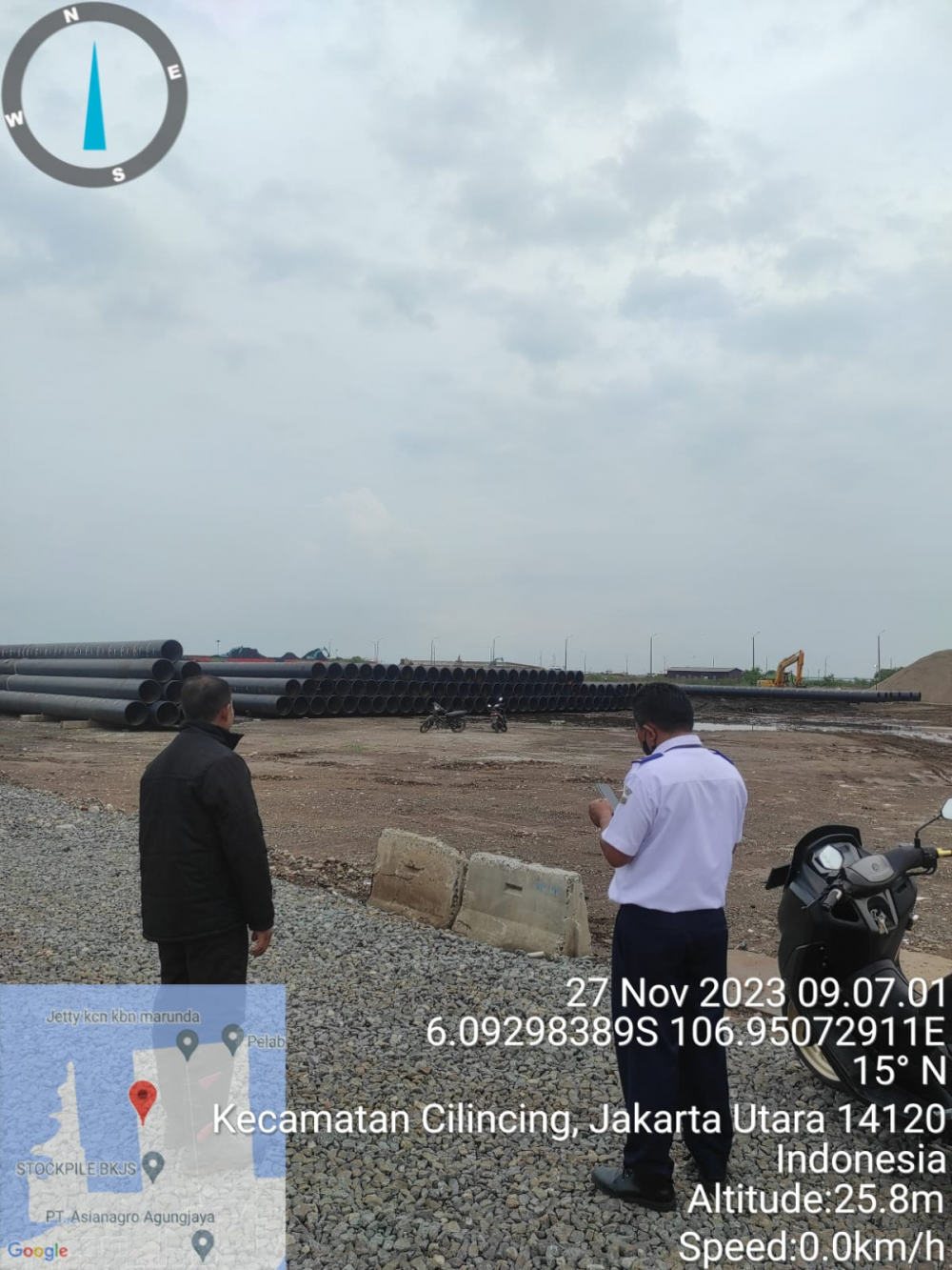 Pengawasan Bongkar Muat di Pelabuhan Marunda