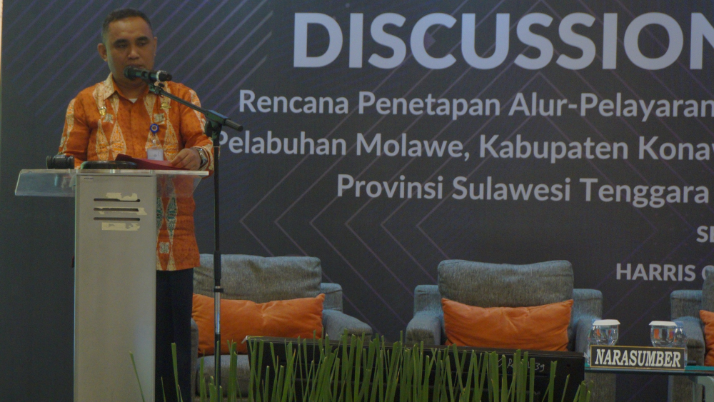 MILIKI AREA KONSERVASI YANG HARUS DI LINDUNGI, KEMENHUB SEGERA TETAPKAN ALUR MASUK PELABUHAN MOLAWE