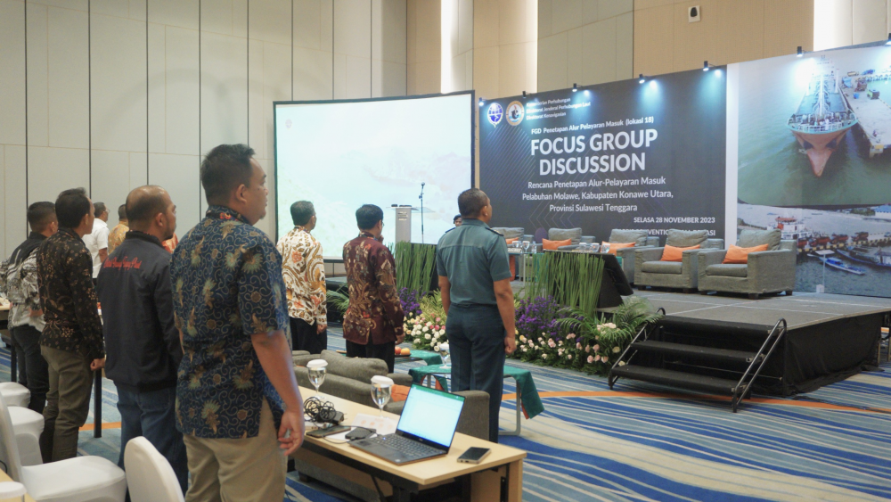 MILIKI AREA KONSERVASI YANG HARUS DI LINDUNGI, KEMENHUB SEGERA TETAPKAN ALUR MASUK PELABUHAN MOLAWE