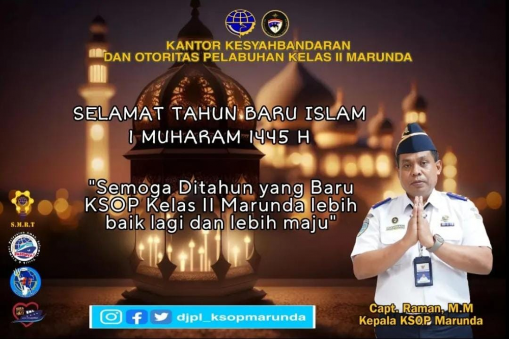 Selamat Tahun Baru Islam #kawanlaut 1 Muharam 1145 Hijriyah