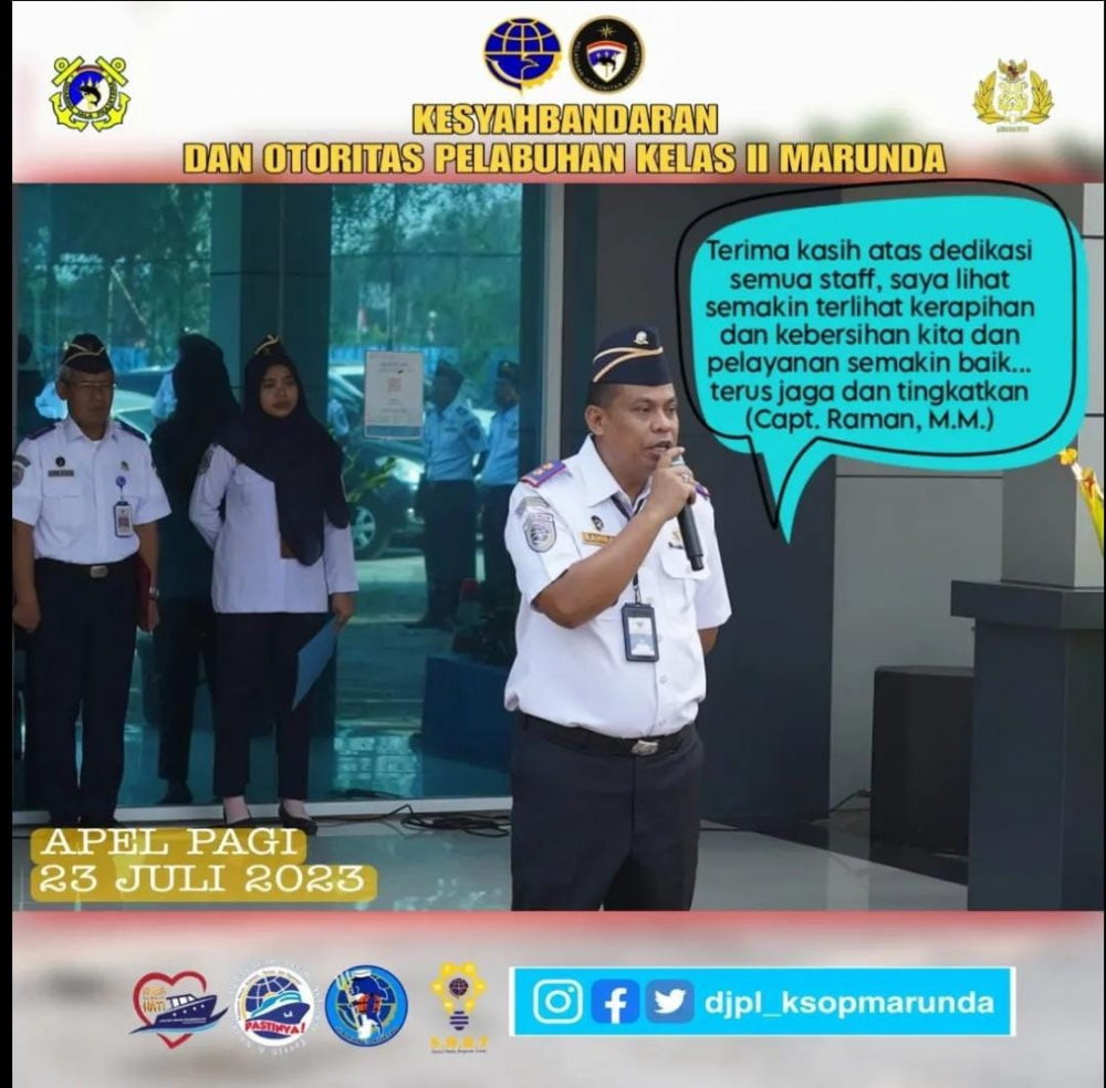Apel Pagi 24 Juli 2023