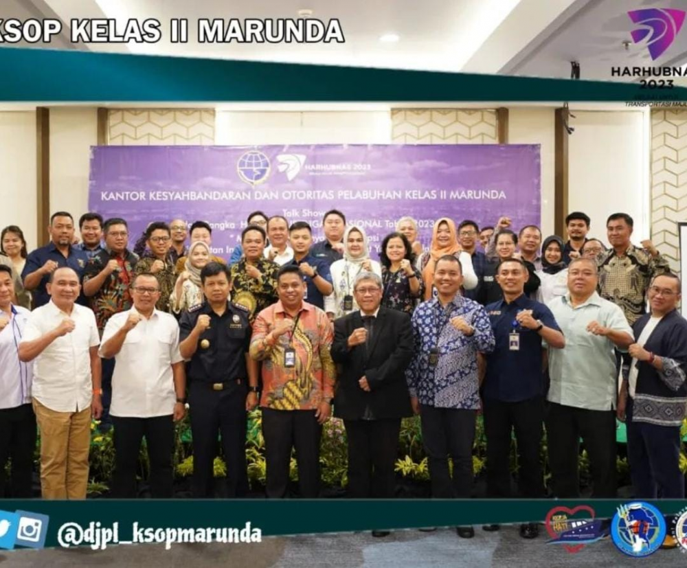 TalkShow dengan tema "Membangun Budaya Anti Korupsi dan Meningkatkan Integritas Insan Perhubungan Laut Yang Berkelanjutan Untuk Transportasi Maju'"
