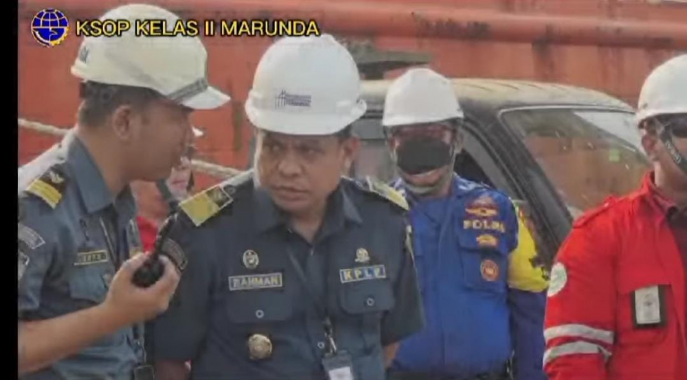 Pelatihan Pemadam Kebakaran Di PT. Pelabuhan Tegar Indonesia