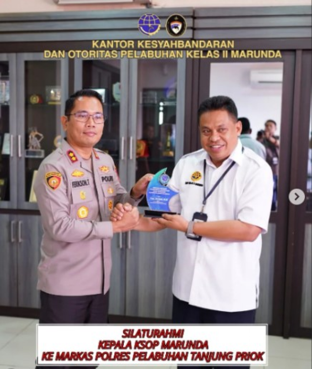 Kunjungan ke Markas Kepolisian Resort Pelabuhan Tanjung Priok