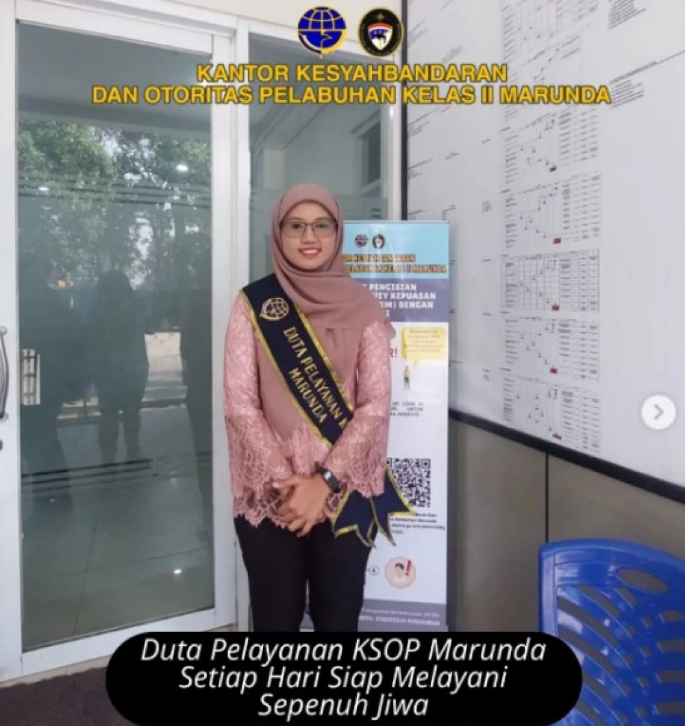 Duta KSOP Kelas II Marunda Siap Melayani