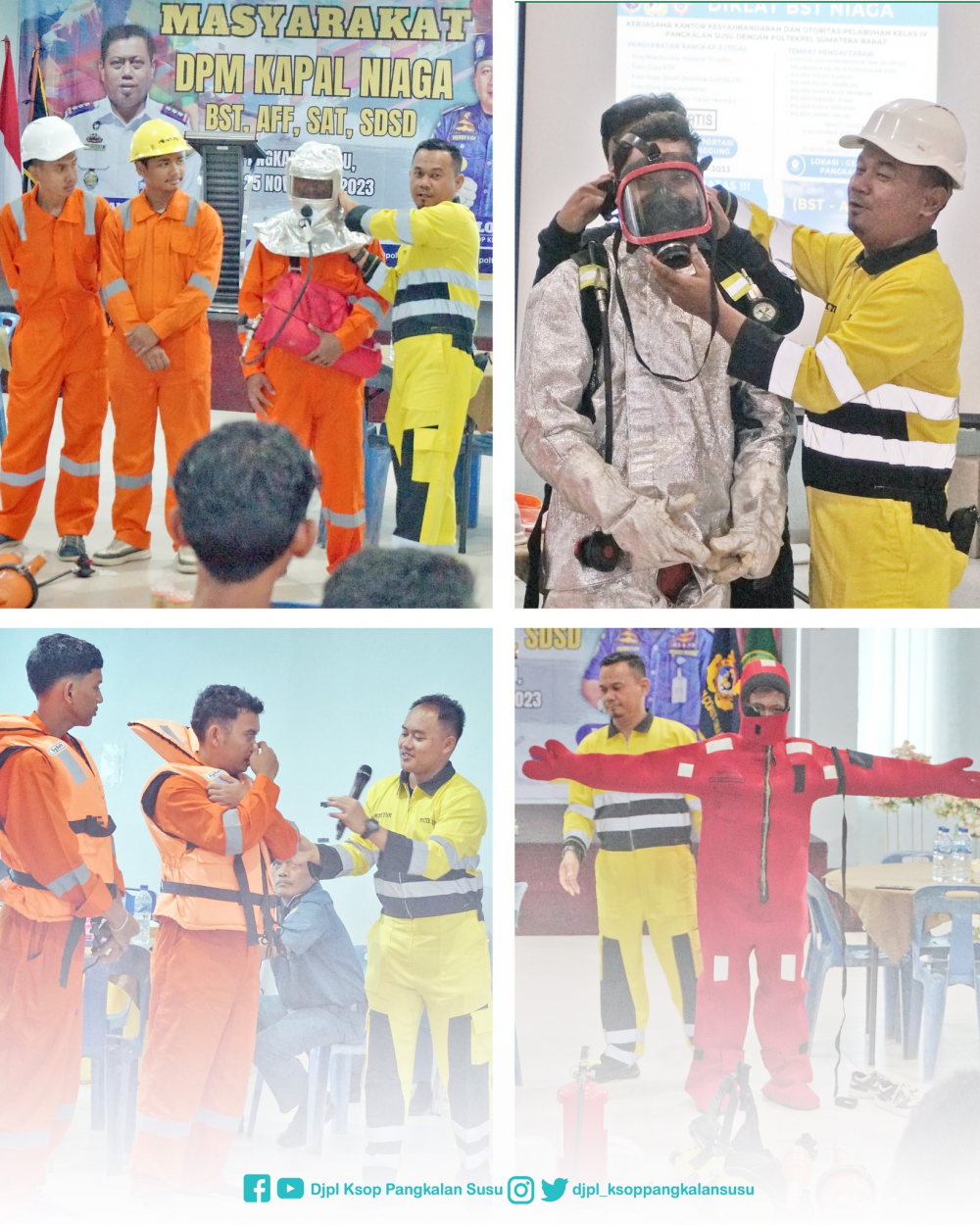 Penutupan Diklat Keterampilan Pelaut