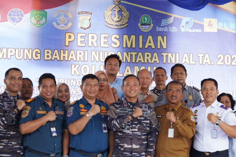Peresmian Kampung Bahari Nusantara Muara Tawar