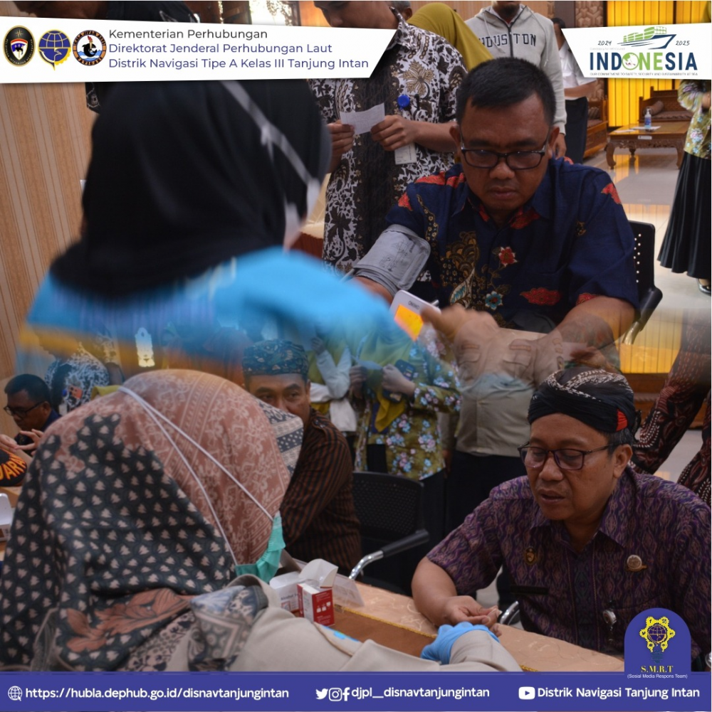 Pemeriksaan Kesehatan Pegawai Disnav Tanjung Intan