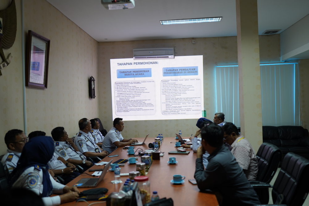 Sosialisasi Terkait Perizinan Terminal Khusus Dock/Galangan Kapal