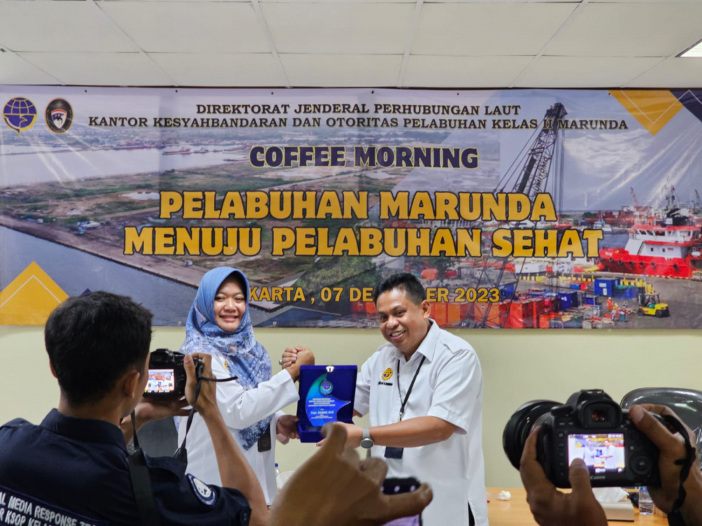 Coffee Morning KSOP Kelas II Marunda bersama Stakeholder 07 Desember 2023