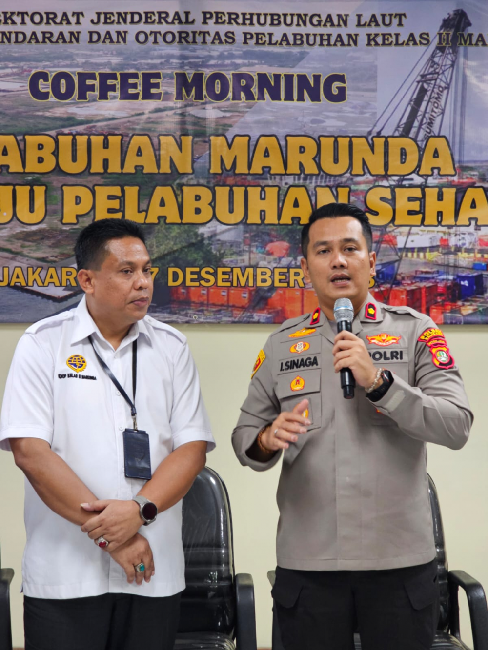Coffee Morning KSOP Kelas II Marunda bersama Stakeholder 07 Desember 2023