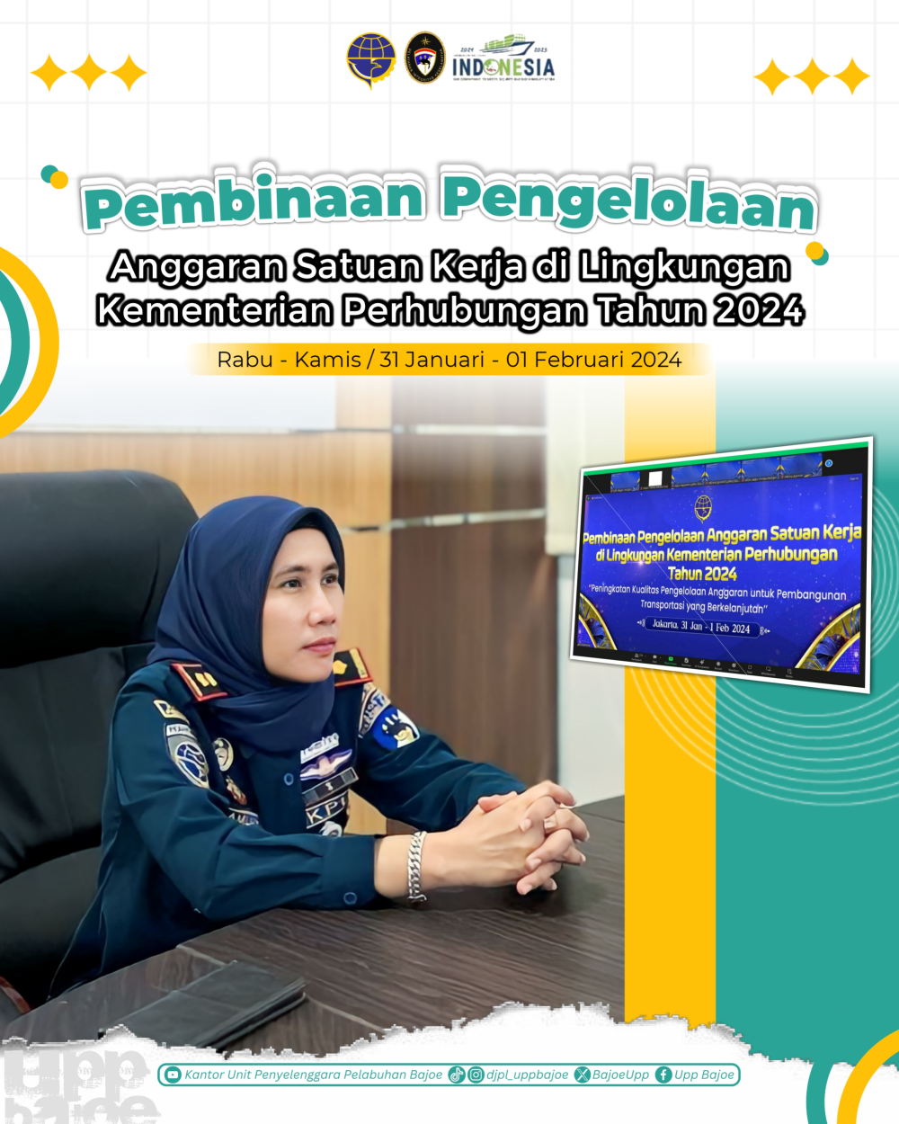 Pembinaan Pengelolaan Anggaran Satuan Kerja di Lingkungan Kementerian Perhubungan Tahun 2024