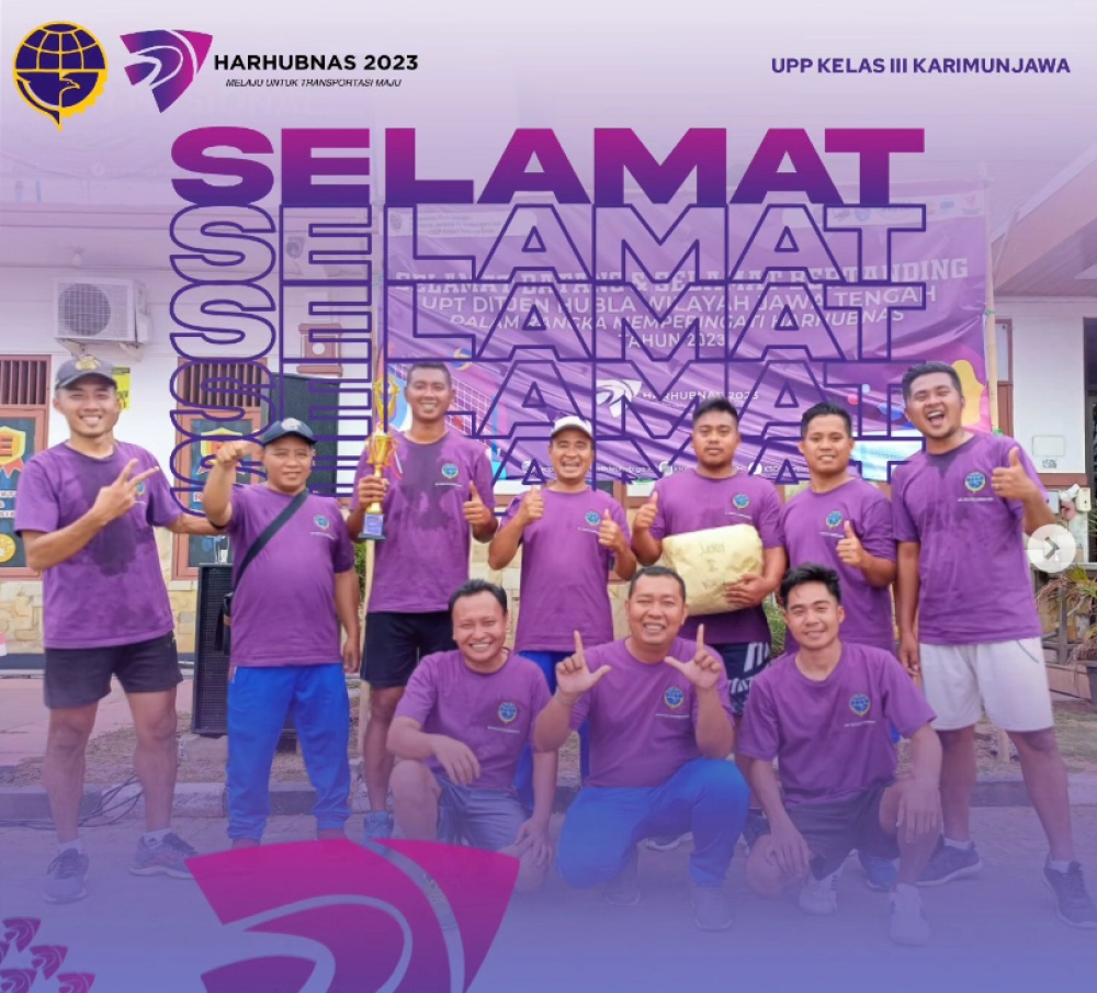 PERTANDINGAN VOLLEY DAN TENIS MEJA DALAM RANGKA MEMPERINGATI HARI PERHUBUNGAN NASIONAL 2023