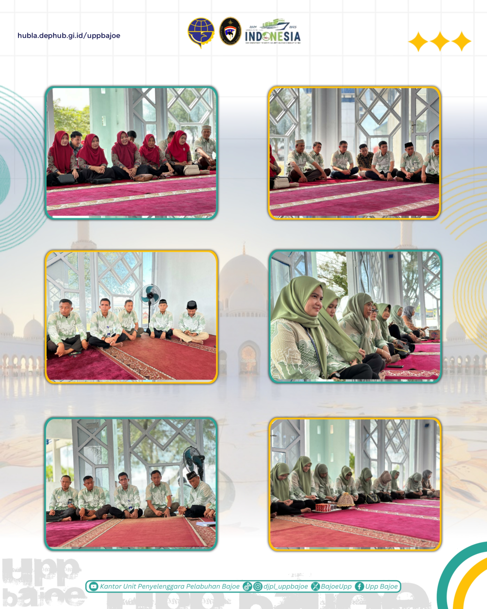 Kantor UPP Kelas II Bajoe Memperingati Isra Mi'raj 1445 Hijriyah
