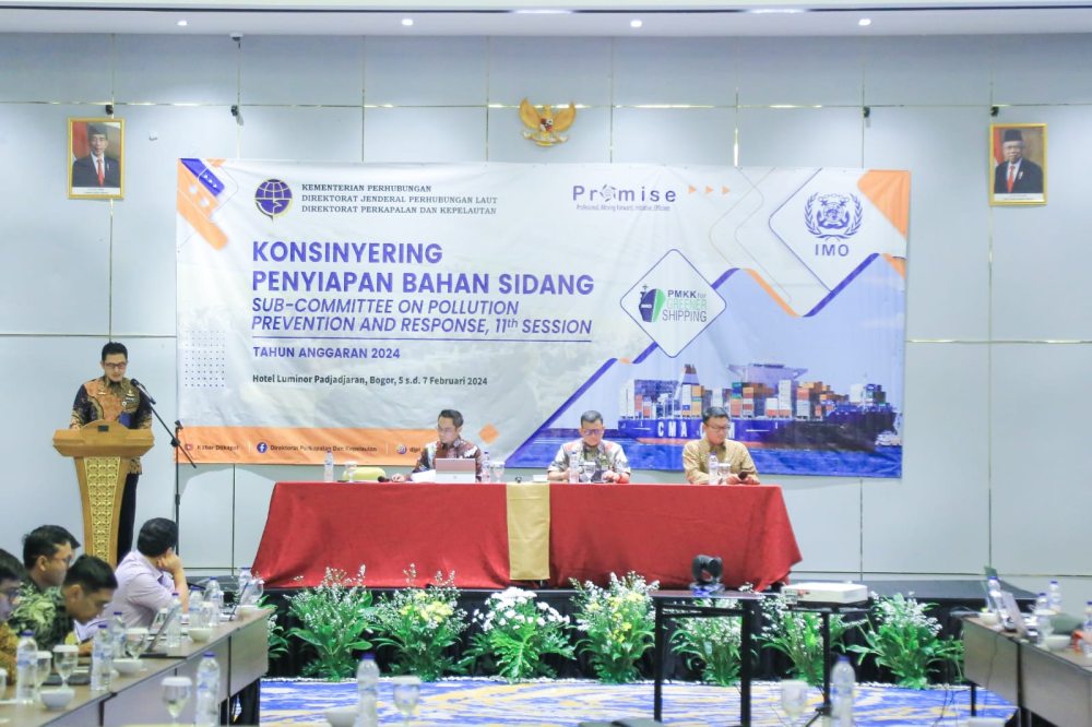 KEMENHUB PIMPIN PERSIAPAN DELEGASI INDONESIA HADAPI SIDANG SUB-COMMITTE PPR IMO KE-11
