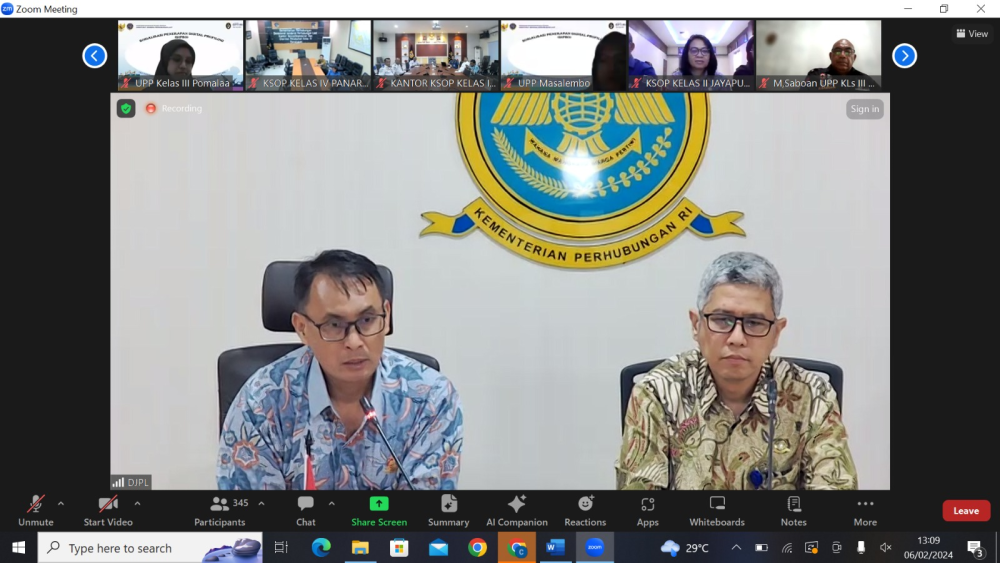 PERMUDAH PEMETAAN PROFILING PEGAWAI STRUKTURAL DAN NON STRKTURAL, DITJEN HUBLA TERAPKAN DIGITAL PROFILING (DIPRO)