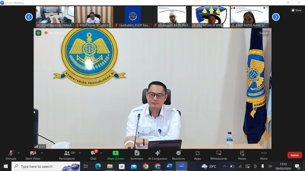 PERMUDAH PEMETAAN PROFILING PEGAWAI STRUKTURAL DAN NON STRKTURAL, DITJEN HUBLA TERAPKAN DIGITAL PROFILING (DIPRO)
